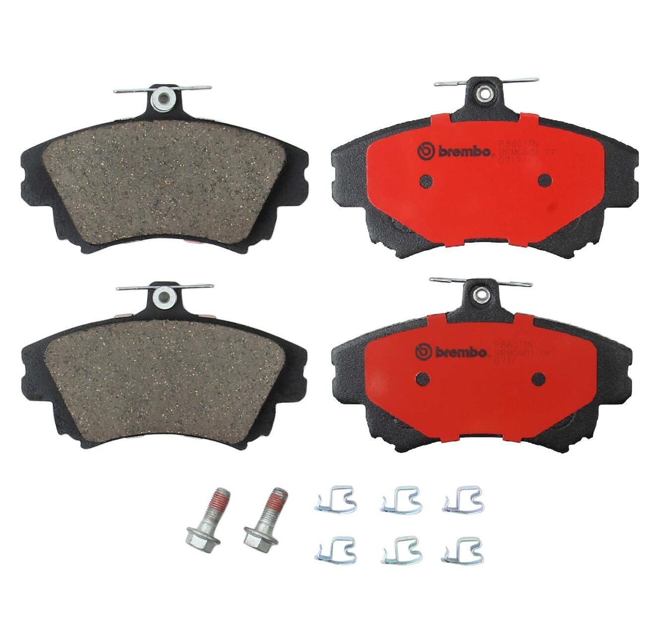 Volvo Disc Brake Pad Set - Front (Ceramic) 30769199 - Brembo P86017N